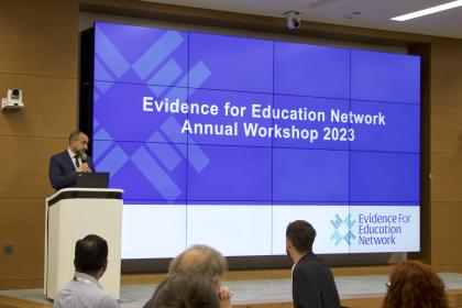 Evidence in Education Network Event in Jordan